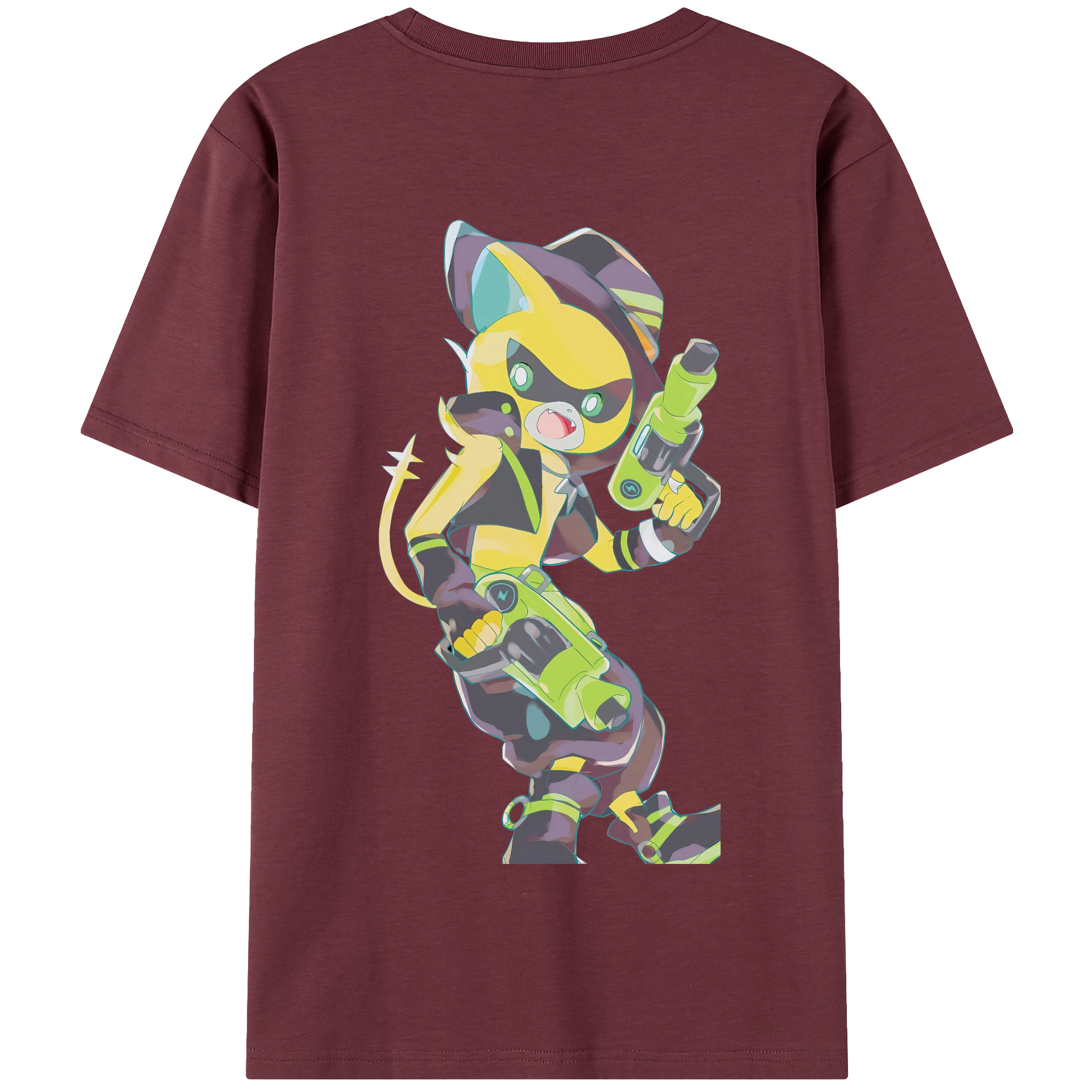 （画像用） 妖怪ウォッチ Yo-kai Watch 綿100％半袖Tシャツ（背面プリント）